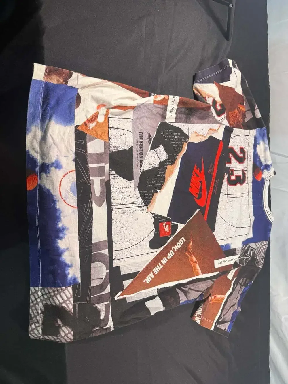 Nike Air Jordan MENS Shirt Size Large 360 Slam Dunk All Over Print